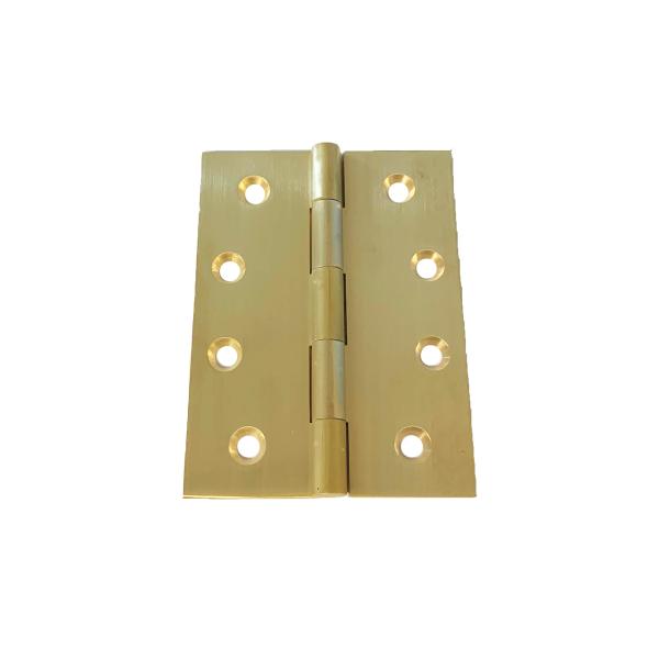 Hinge Brass 100x75x3.0 FP Polished Unlacquered