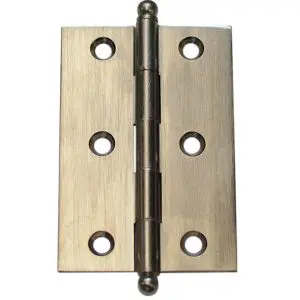 Hinge Brass 89x60x2.5mm Loose Pin Brushed Nickel (HJ8960LPSN) (HB8960LBN)