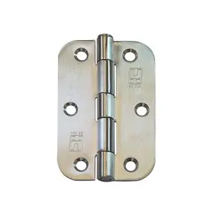 Stainless Steel 304 89x58x2.0mm 1/2" Radius Hinge