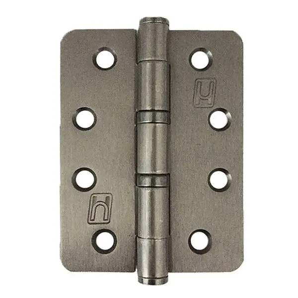 Steel 100x75x2.5mm Radius Ball Bearing Hinge GN