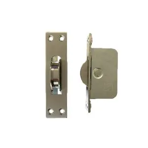 Sash Pulley Heavy Duty 128x32 Brushed Nickel (10.205BN)