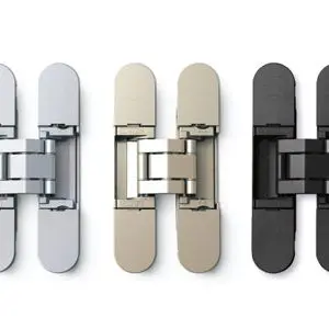 LAMP 3D Adjustable Hinge 90mm Black (HES3D-90BL)