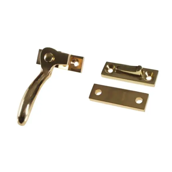 Solid Brass Split Rail Fastener LH Bronze