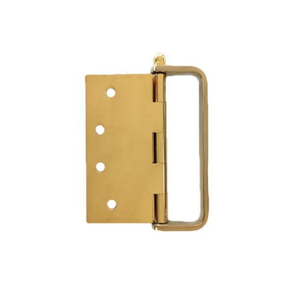 Solid Brass 100x100x3.0mm D-Handle Hinge Polished
