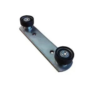 Centor Floor Guide Double Roller, Stainless Steel Bearing, Nylon Tyre suits E2FCA Channel (ATFGDN)