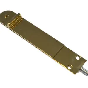 Centor DF 200mm Dropbolt Non Key Locking, PVD Brass (DBFO200NRTG)