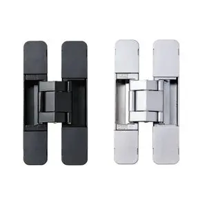 LAMP 3D Adjustable Hinge 190mm Dull Chrome (Satin Chrome) (HES3D-E190DC)