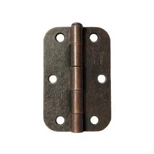 Steel 89x58x2.0mm 1/2" Radius Hinge FB
