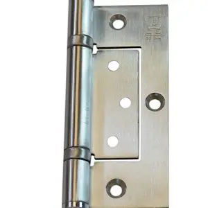 Hinge SS304 2BB Fast Fix 100mm (Alum Fix) 2.5mm c/w 9x30PZ (HJF10070FPSSBB) (HSSFF100F304A)