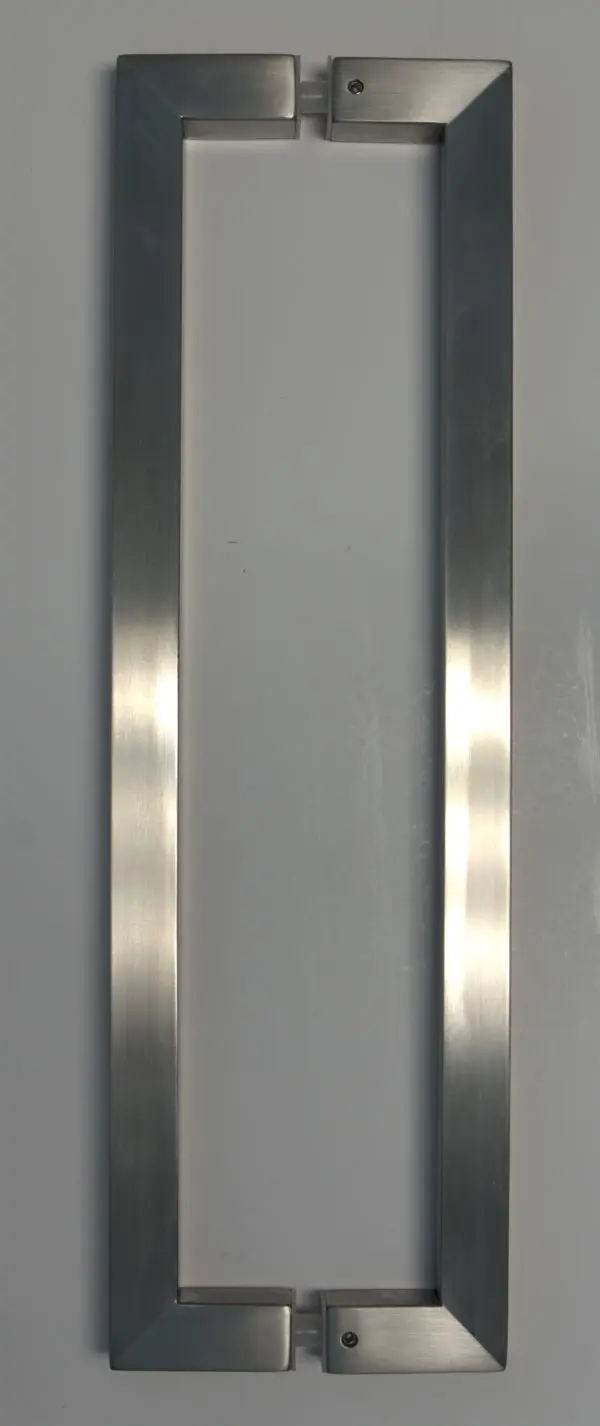 475mm Square Pull Handle Stainless Steel (Pair)