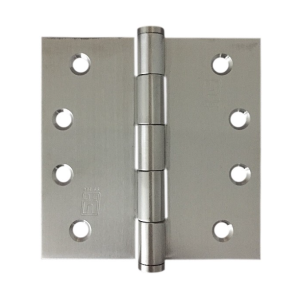 Hinge SS304 100x100x2.5 Loose Button Pin Satin (HJSS100LP) (HSS100100L304)