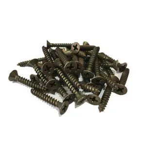 Solid Brass Screw #9x30mm PH Bronze Plated