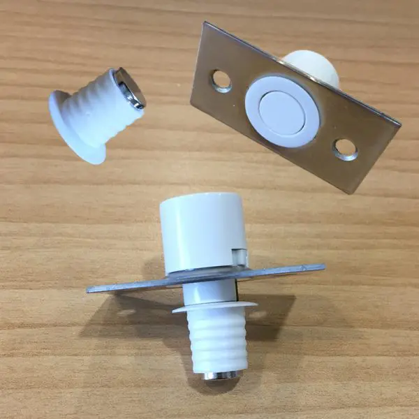 Door Snap Magnet White