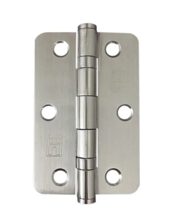 Stainless Steel 89x58mm Radius Ball Bearing Hinge
