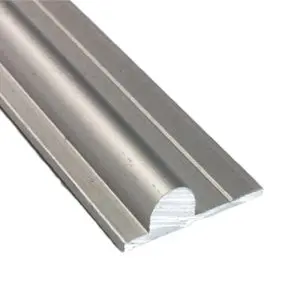 SLIDEMASTER Bottom Rail 5.0m Aluminium Anodised (SMRAIL50AL)