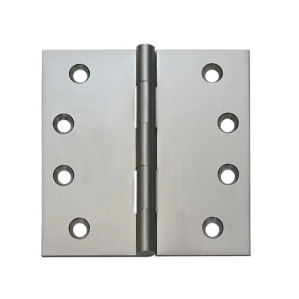 Solid Brass 100x100x3.0mm Fixed Pin Hinge SC