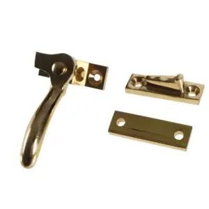 Split Rail Fastener RH Polished Brass (Includes 4mm Packer) (MHJFASTPBR)