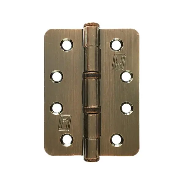 Steel 100x75x2.5mm Radius Ball Bearing Hinge BR