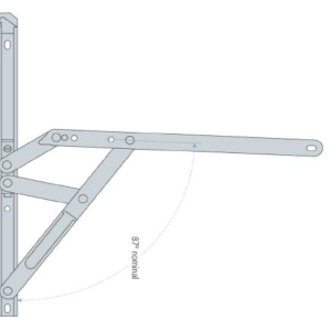 Bristol 4 Bar SS Friction Stay 12" Casement Special (13.454)