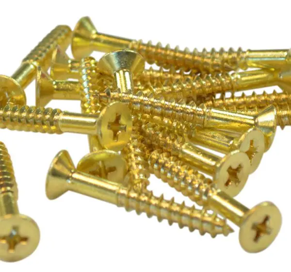 Solid Brass Screw #9x30mm PH