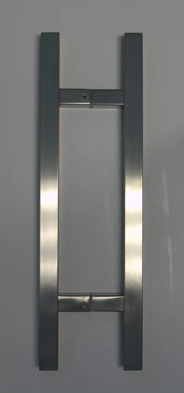 450mm Square Pull Handle Stainless Steel (Pair)