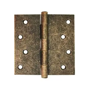 Hinge Steel 102x102x2.5mm Bronze Loose Steel Riveted Pin (804 4") (HS102102BRLS)