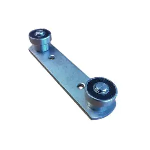 Centor Floor Guide Double Roller, Stainless Steel Bearing, suits E2FCA Channel (ATFGD)