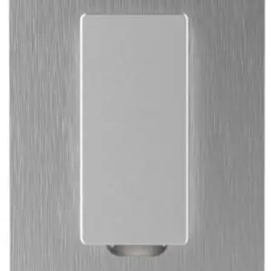 Zebratti Flush bolt timber non locking SQ 190x38 Satin Chrome (ZEB-FBT190SSC)