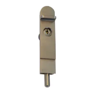 Centor DM 100mm Dropbolt Key Locking, Brushed Metallic (DBMI100KRX)