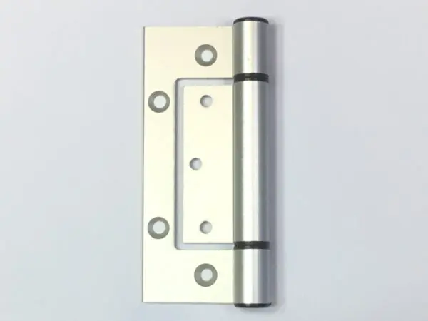 Aluminium 110mm Fast Fix Hinge Silver Anodised