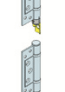 Centor E2 No Guide Channel Intermediate Carrier Set, Stainless Steel. Max Panel Weight 40kg.  Max Panel Width 1000mm. Max Panel Height 3000mm. (E2BPICSS)