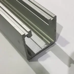 Zebratti Symmetrical Top Track 5.0m Natural Anodised (ZEB-TS5A)