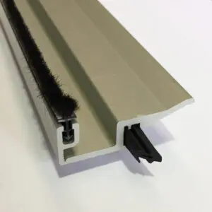 Zebratti Door Interlocker 5.0m (Single Length) Natural Anodised (ZEB-12001A-50)