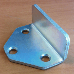 Centor Floor Fixed Groove Guide, Zinc 55mm long (3G)