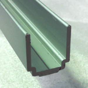 Zebratti Guide Channel 6.0m Natural Anodised (JMF 11006A.  Previously PA60GC60) (ZEB-TB6A)