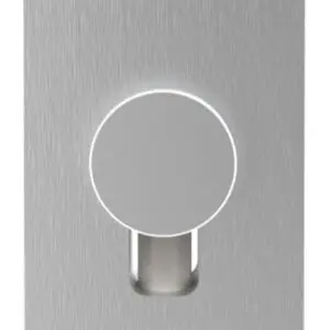 Zebratti Flush Bolt Timber, Non-Locking, Round 190x38, Powder Coat (ZEB-FBT190RS)