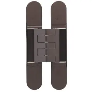 CEAM 1431 Fully Concealed 3D Hinge Bronze c/w 8 screws 10gx45mm (BEL-BAC1431BZ)