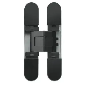 CEAM 929 Fully Concealed 3D Hinge Black c/w 4 6g screws (BEL-BAC929BL)