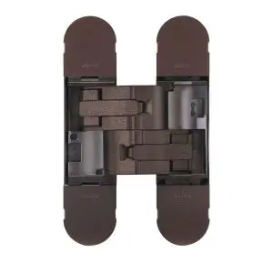 CEAM 1230 Wide Throw Fully Concealed 3D Hinge Bronze c/w 4 10gx32mm screws (BEL-BAC1230SBZ)