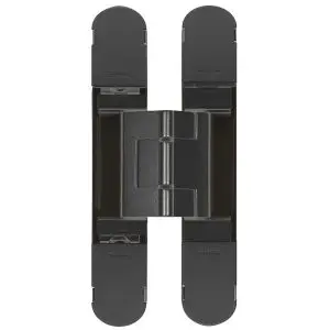CEAM 1430 Fully Concealed 3D Hinge Black c/w 4 10gx32mm screws (BEL-BAC1430BL)