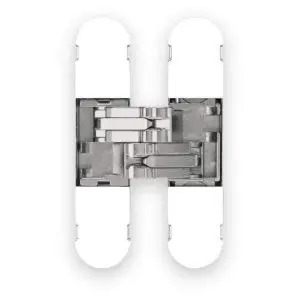 CEAM 1129 Fully Concealed 3D Hinge White c/w 4 8g screws (BEL-BAC1129WH)