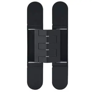 CEAM 1431 Fully Concealed 3D Hinge Black c/w 8 screws 10gx45mm (BEL-BAC1431BL)