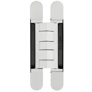 CEAM 1432 Fully Concealed 3D Hinge White c/w 8 screws 10gx45mm (BEL-BAC1432WH)