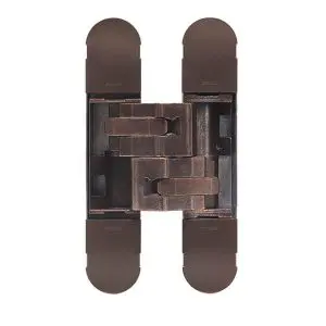 CEAM 1131S Fully Concealed 3D Hinge Bronze c/w 8 10gx32mm screws (BEL-BAC1131SBZ)