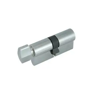 Euro Cylinder Key/Snib 60mm Satin Chrome