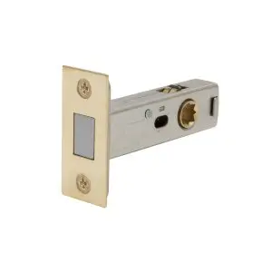 60mm Magnetic Passage Latch Polished Brass
