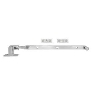 Windsor Fanlight Stay (Modern) 250mm Satin Chrome