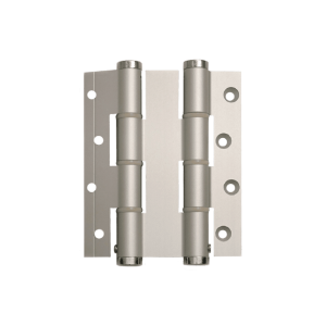 Justor DA120E - 120mm Double Action Spring Hinge (Heavy Duty), Aluminium Silver (BEL-BIDA120EAS)