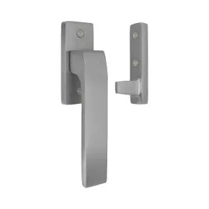 Windsor Cube Window Fastener Satin Chrome
