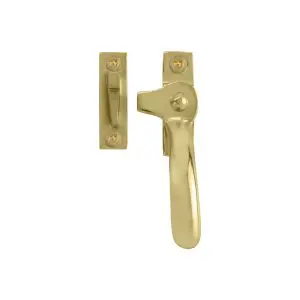 Windsor Split Rail Fastener RH Unlacquered Brass